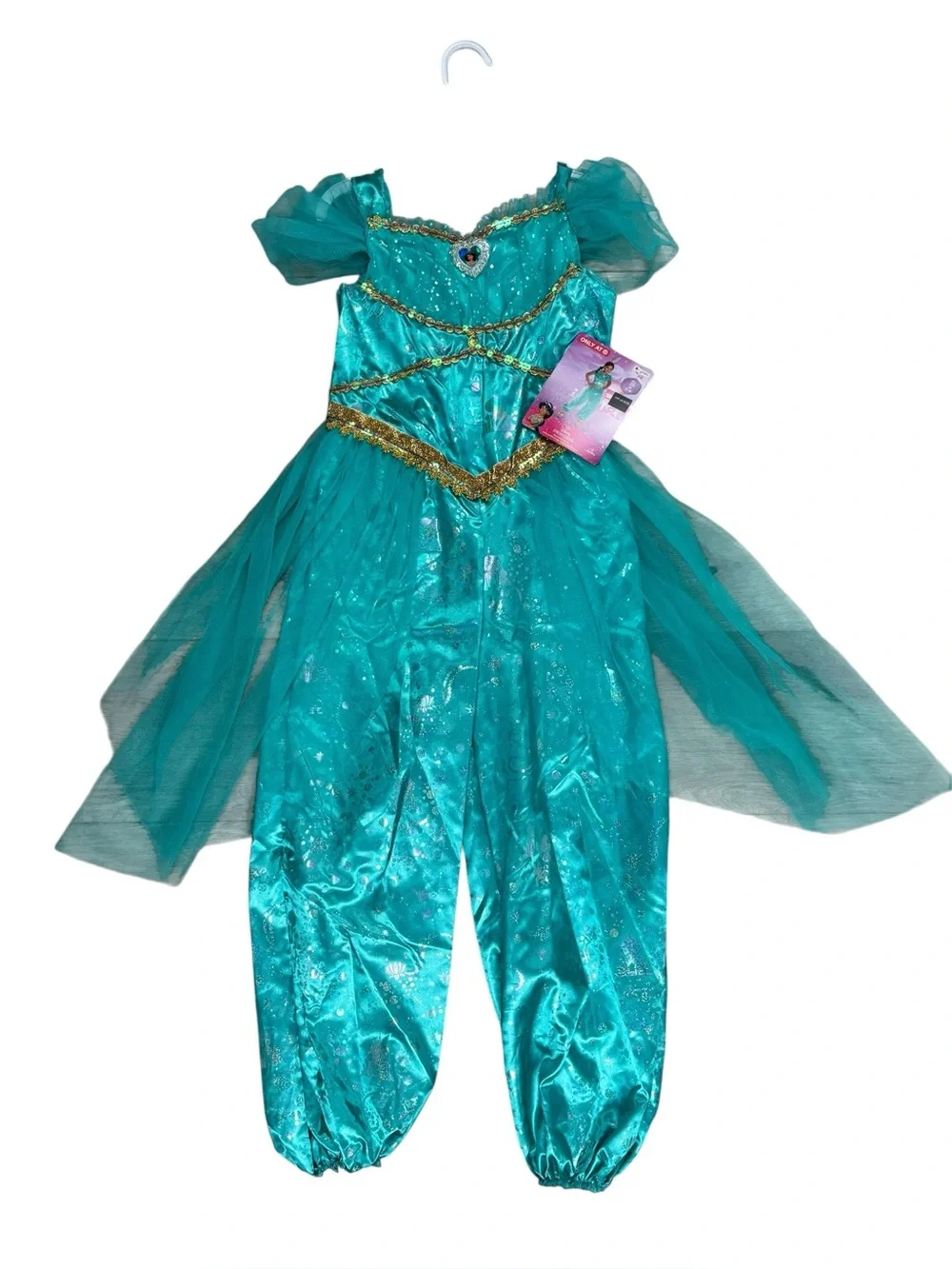 Disney Princess Jasmine Costume Medium 7/8